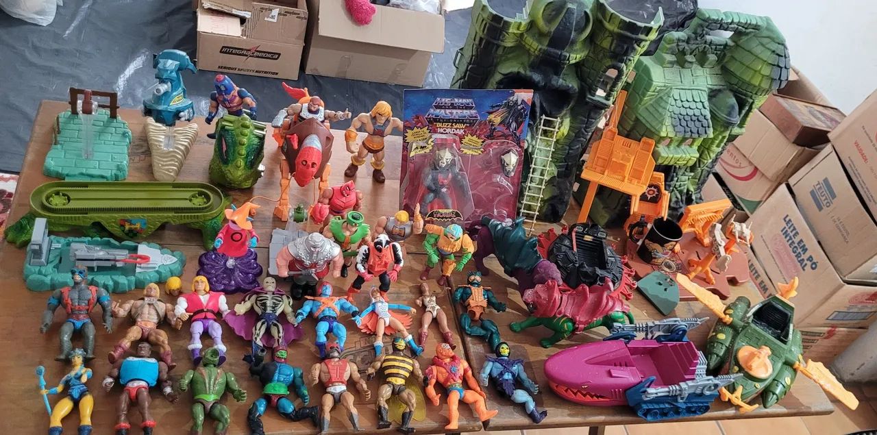 Coleção de He-Man - 30+ peças para Abílio 