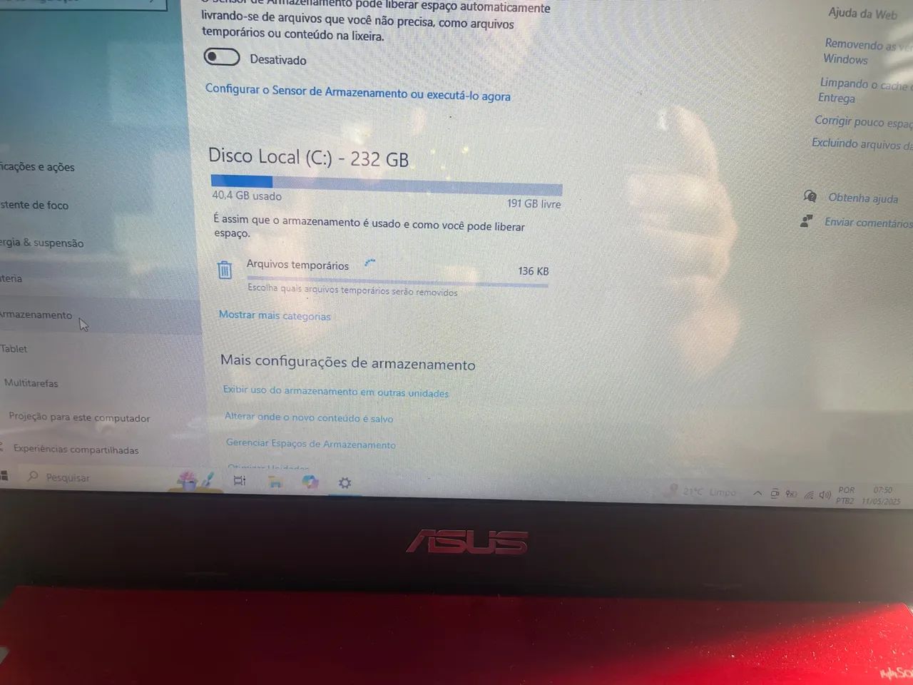Vendo notebook ASUS X450C em perfeito estado de conservação e funcionamento - Foto 5