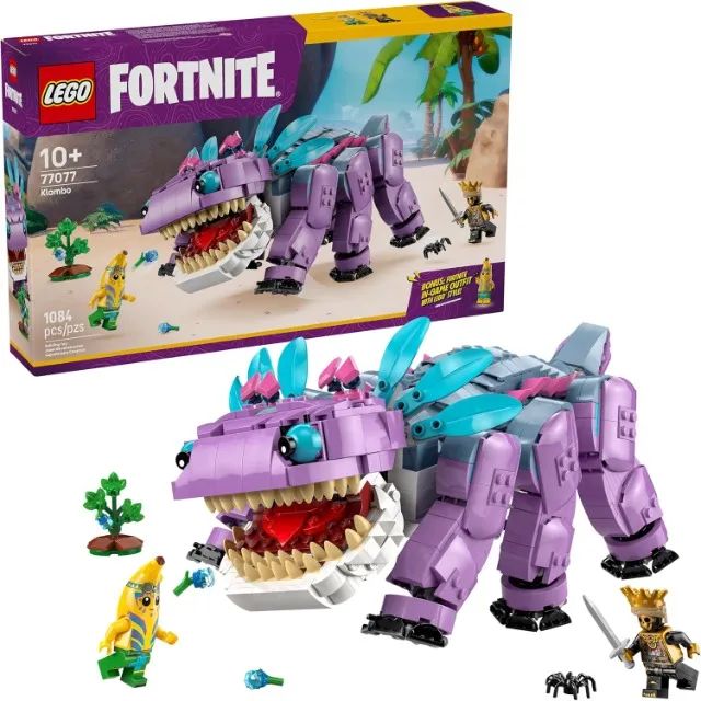 Brinquedo Lego 7707 Fortnite Klombo baseado no videogame 1084 peças