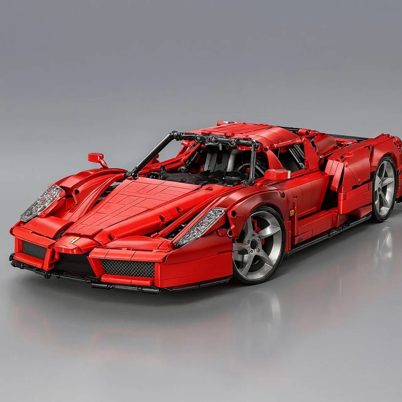 BLOCOS DE MONTAR FERRARI ENZO 4301 PEÇAS MODELO 10532 MARCA KBOX