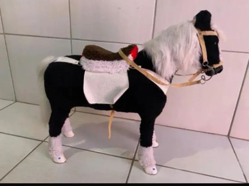 Cavalo com Sela Infantil