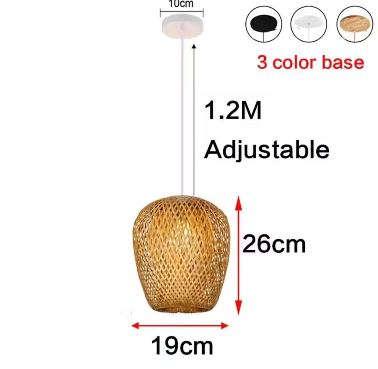 Luminária Pendente Bambu - Foto 4
