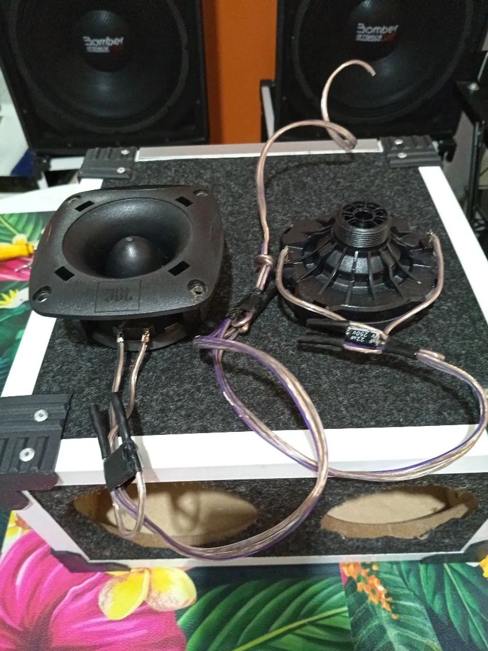 Box tweeter e corneta JBL , faço troca celular. - Foto 3