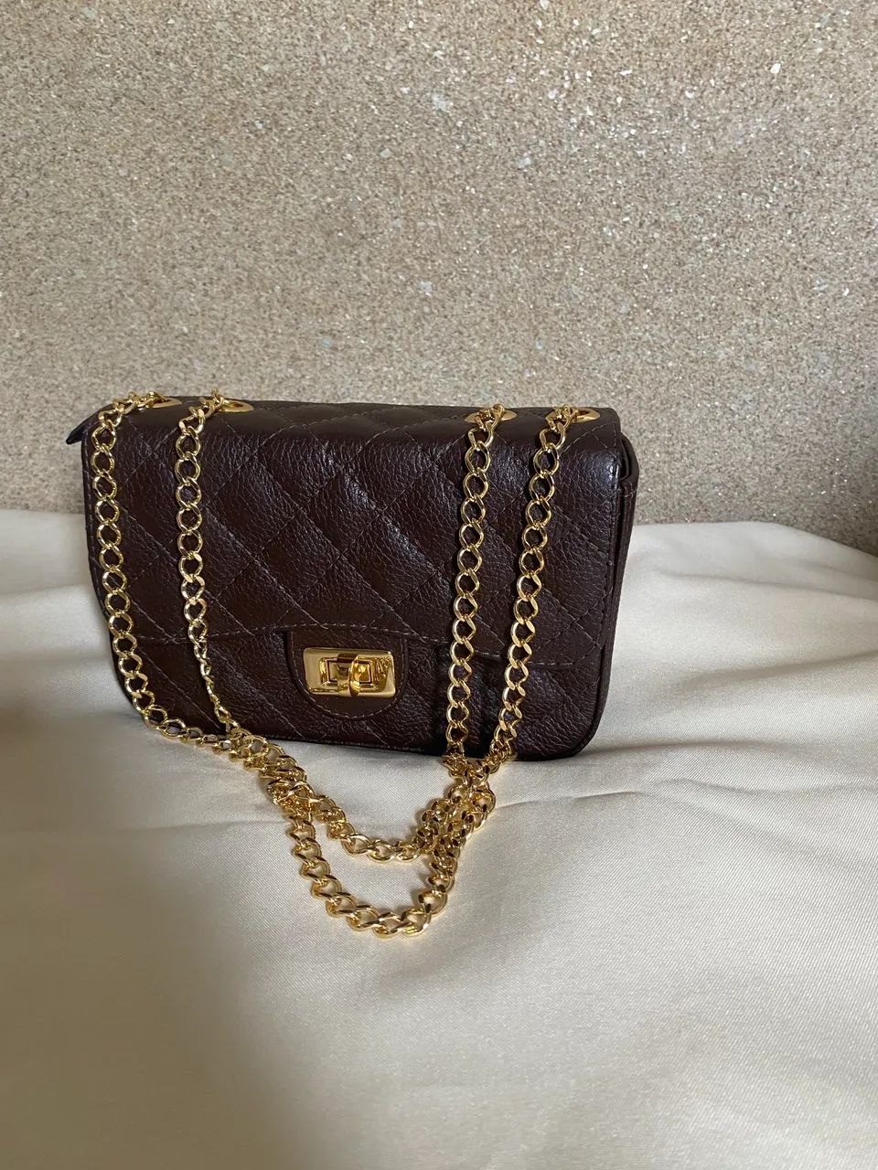 Bolsa em Couro Legítimo nova - Foto 5