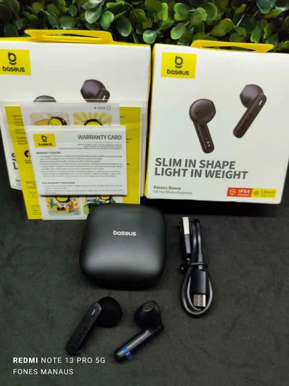 Fone bluetooth Baseus Bowie E16 tws  - Foto 3