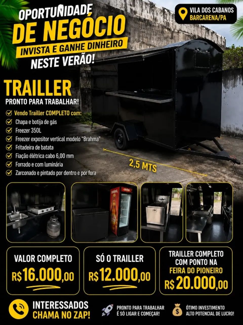 Trailer foodtruck COMPLETO - Foto 2