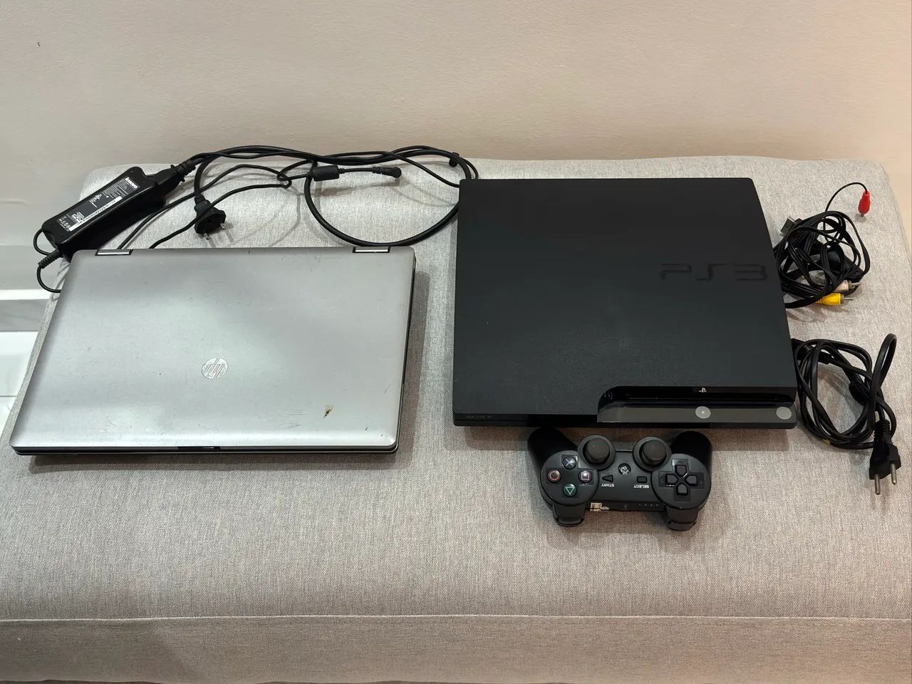 Vendo PS3 e Notebook HP