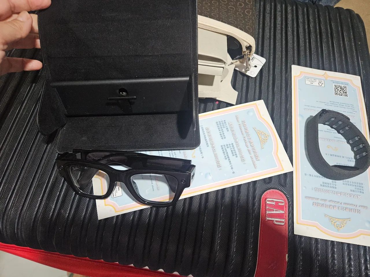 Óculos Meta Ray Ban Ai Com Display Banda Neural Preto - Foto 4
