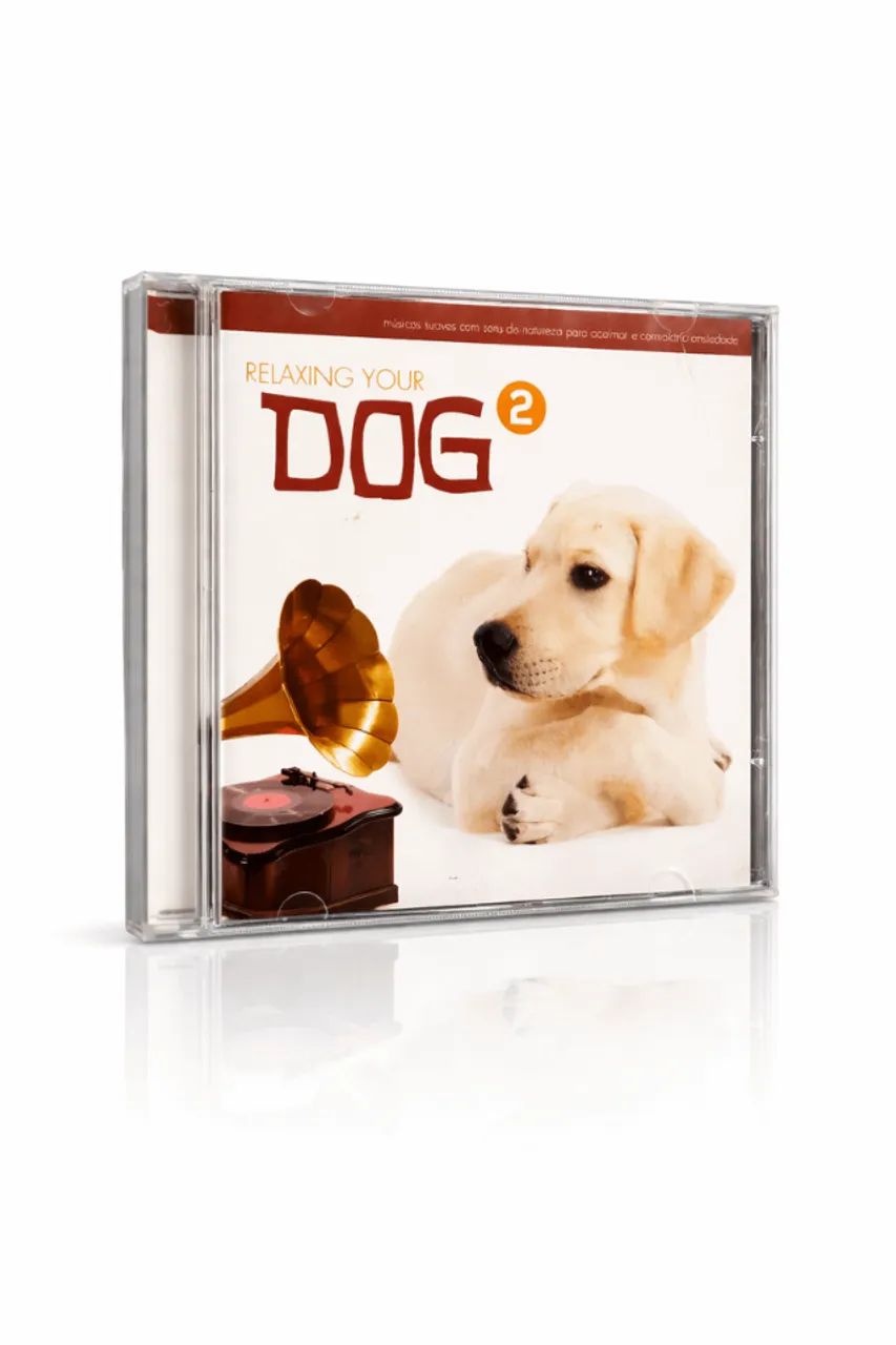 cd relaxing dog 2 musicas para relaxar seu doguinho