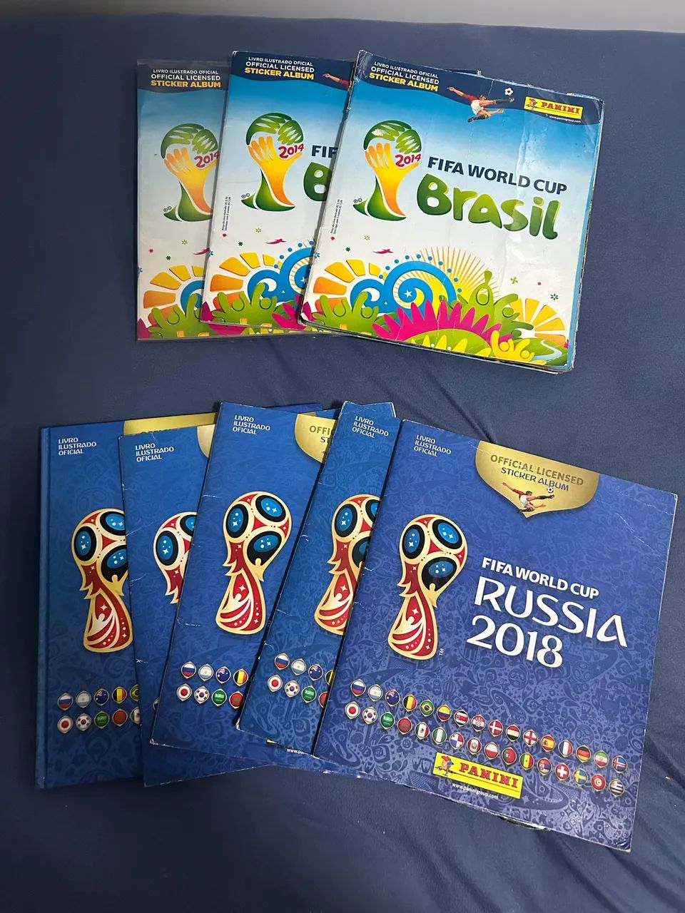 Álbuns Copas 2014 / 2018 / 2022 - Foto 2