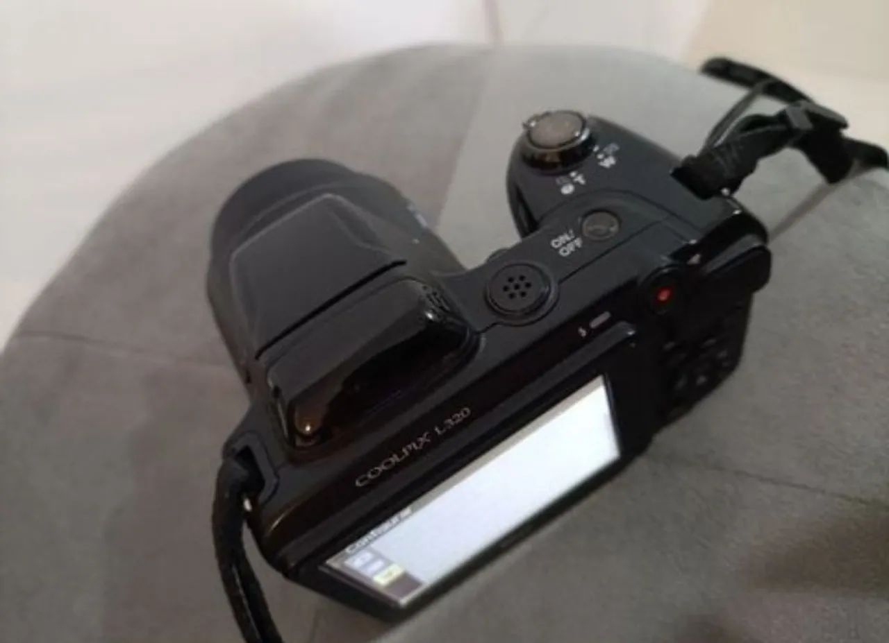 câmera digital nikon coolpix l320 16.1mp - Foto 5