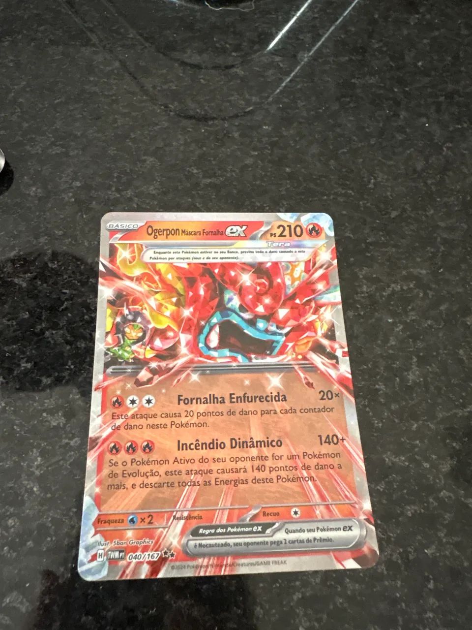 Carta Pokémon ogerpon 