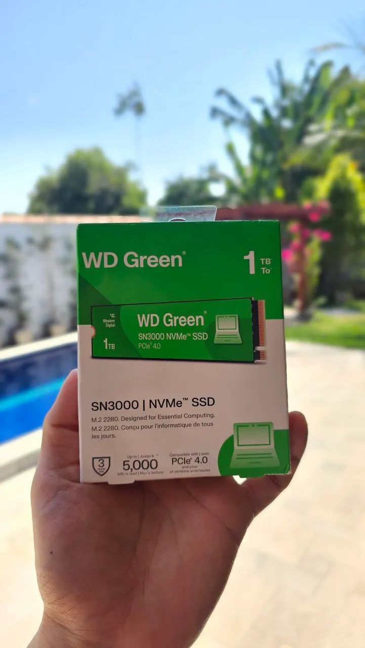 SSD 1TB WD Green LACRADO