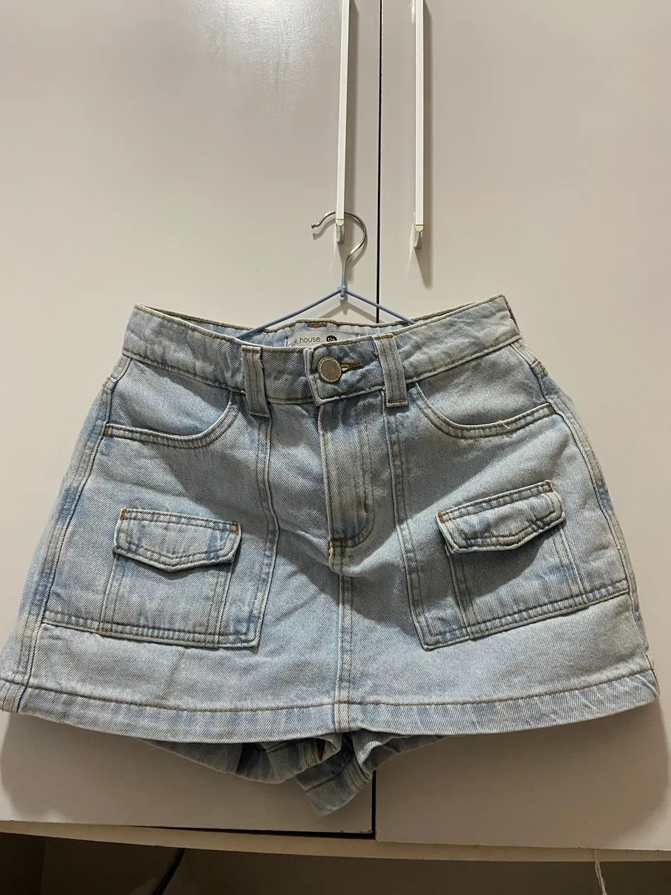 SHORT SAIA JEANS CLARO DA C&A