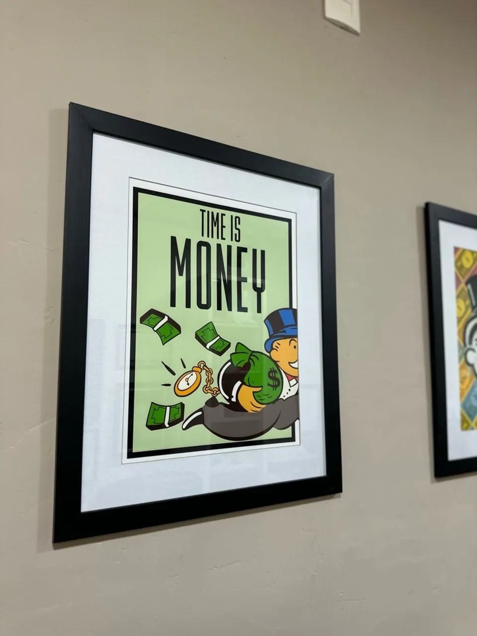 KIT 3 QUADROS MONOPOLY