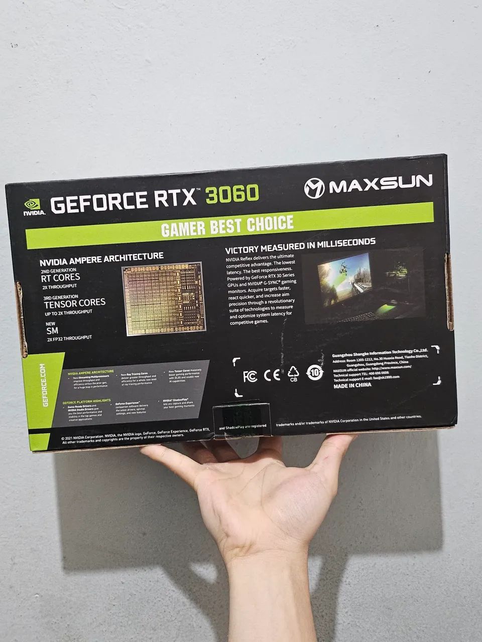 Placa de vídeo GEFORCE RTX 3060 MAXSUN - Foto 2