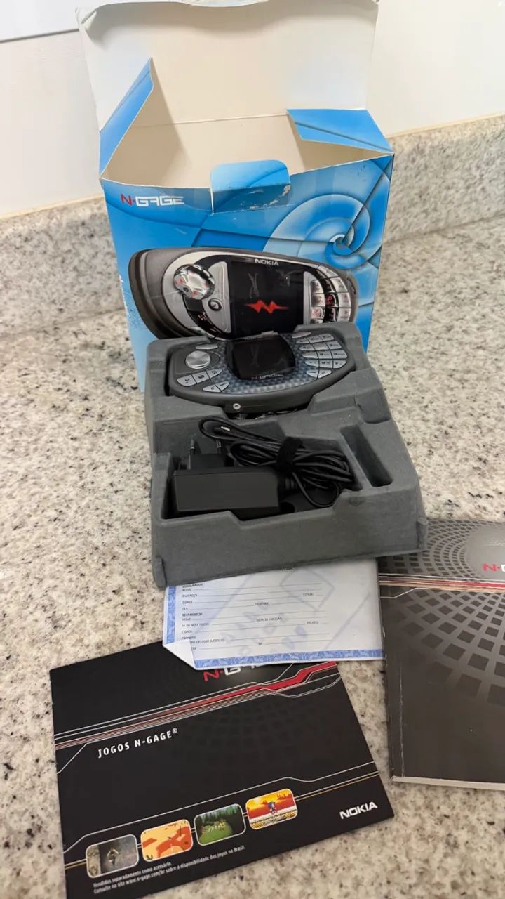 Nokia N-gage Clássico Com Caixa - Vendido No Estado - Foto 3