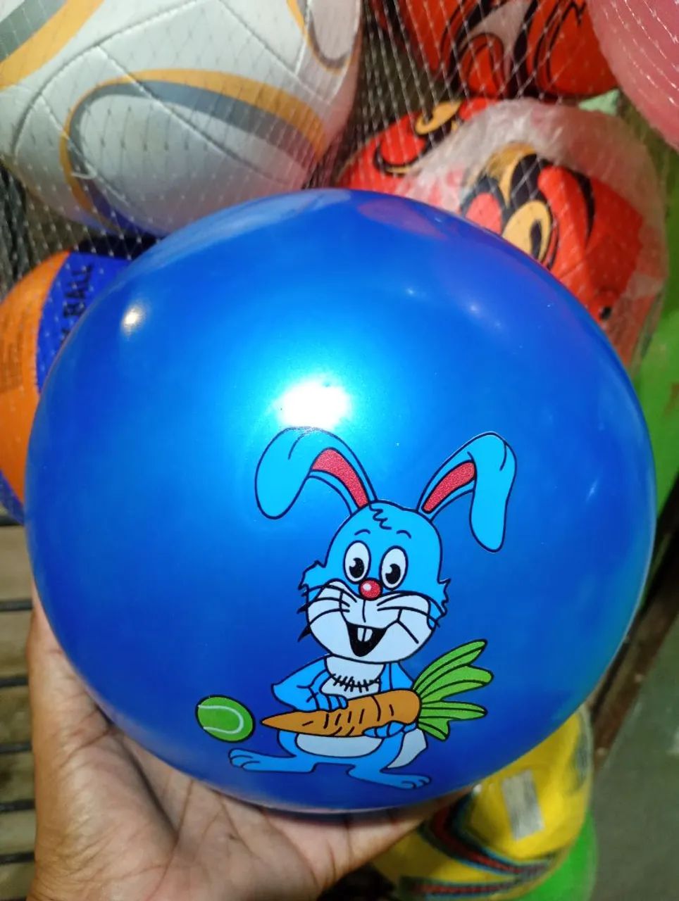 Bola azul infantil  - Foto 2