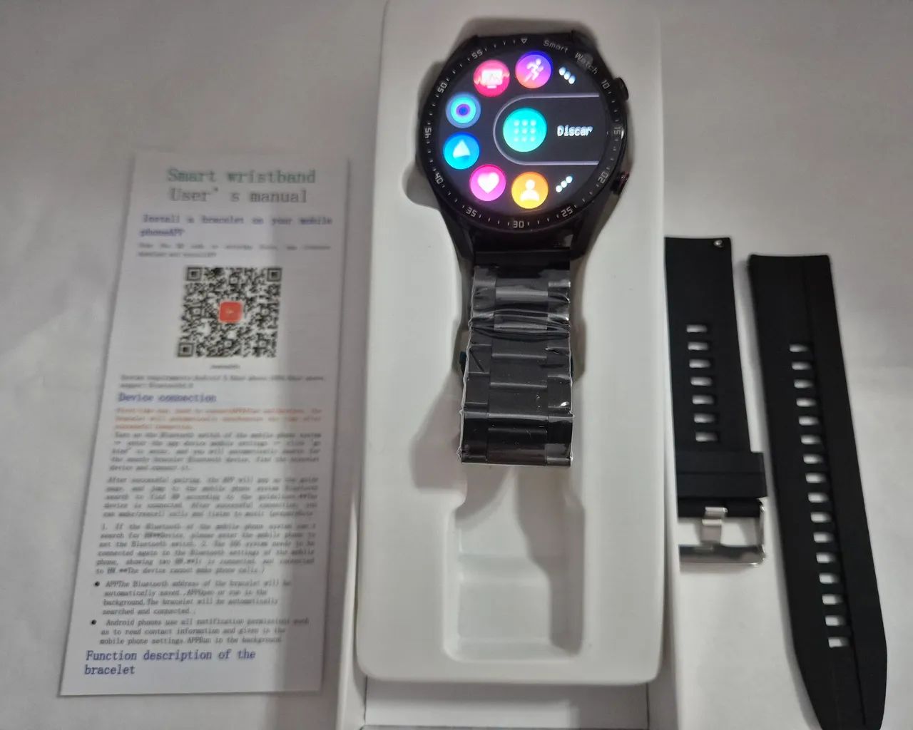 Smartwatch HW20A preto - Foto 2