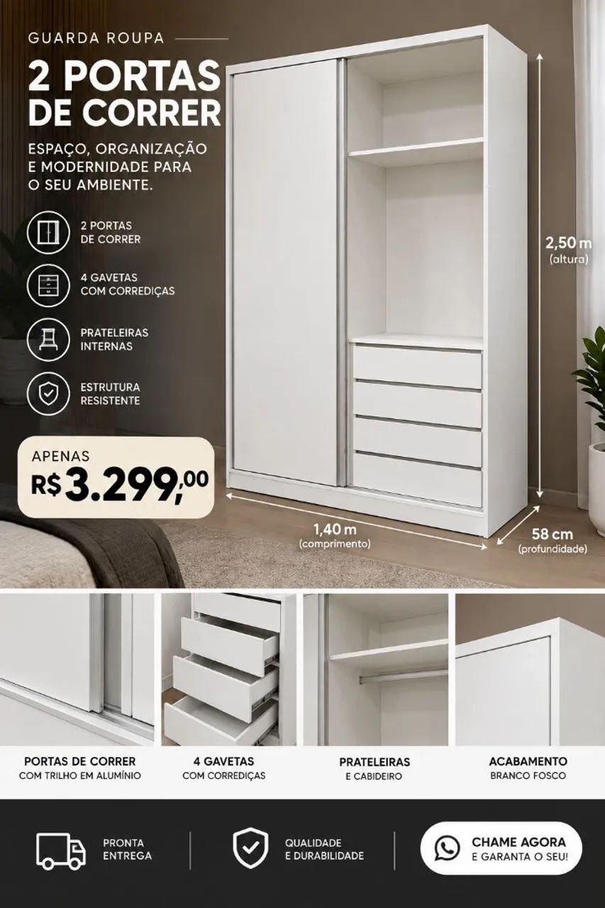 Guarda Roupa Planejado - Foto 2