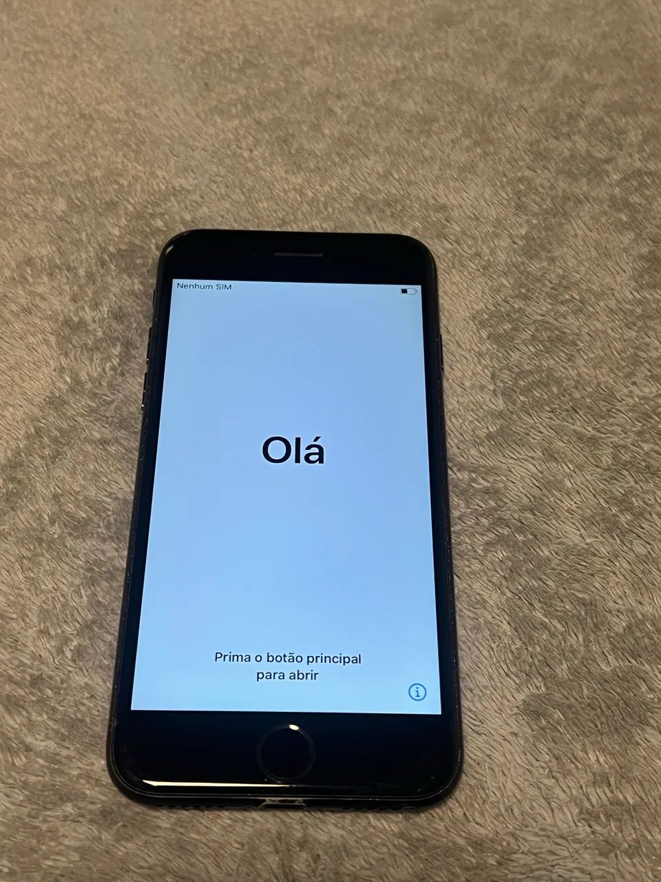 Apple Iphone 7 - 32GB (preto fosco) (ler descrição) - Celulares e