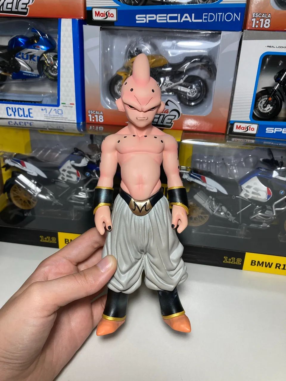 Action figure Kid Buu dragon ball boneco 21cm - Foto 2
