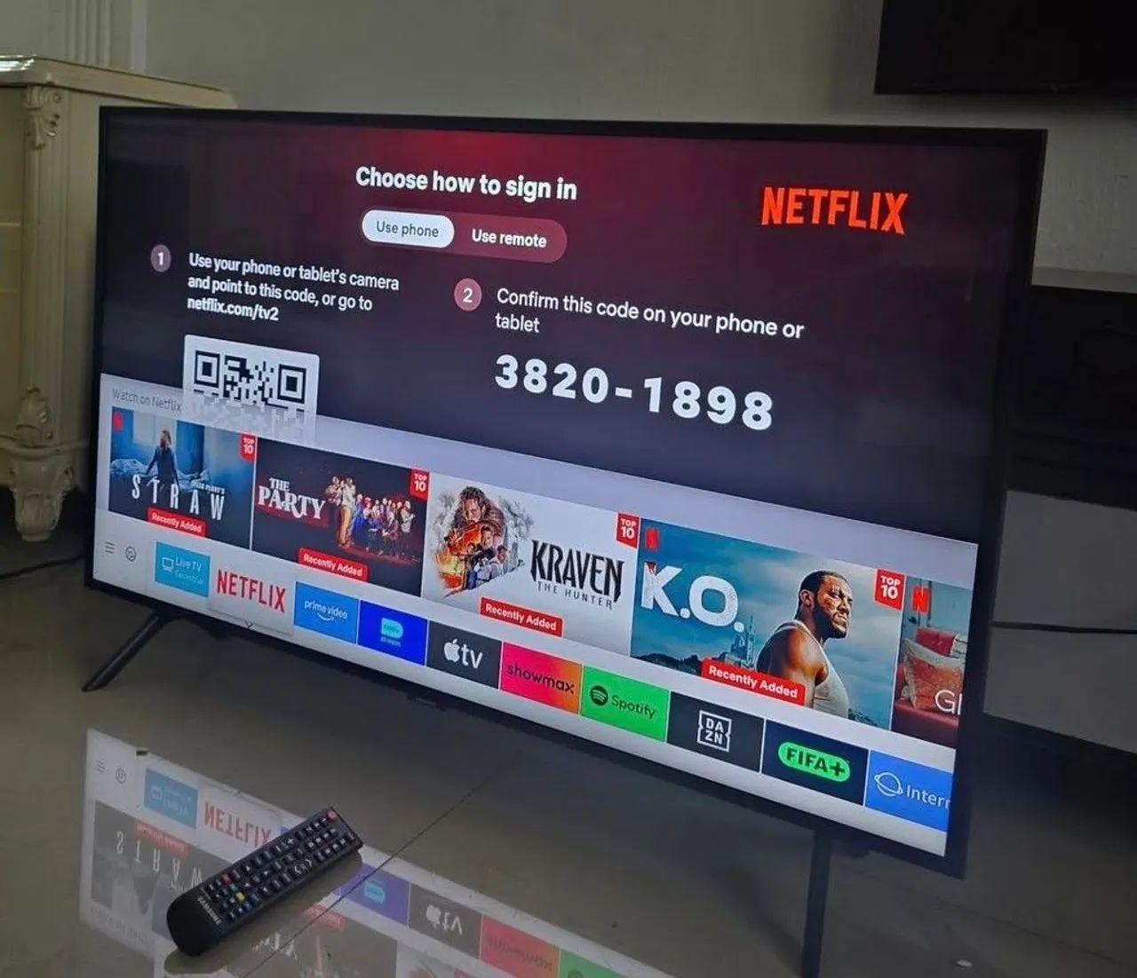 Smart TV Samsung 4K Ultra 65 Polegadas analiso troca! - Foto 3