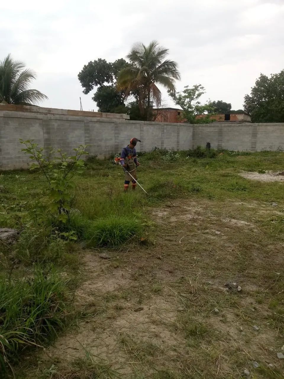 Terreno todo murado
