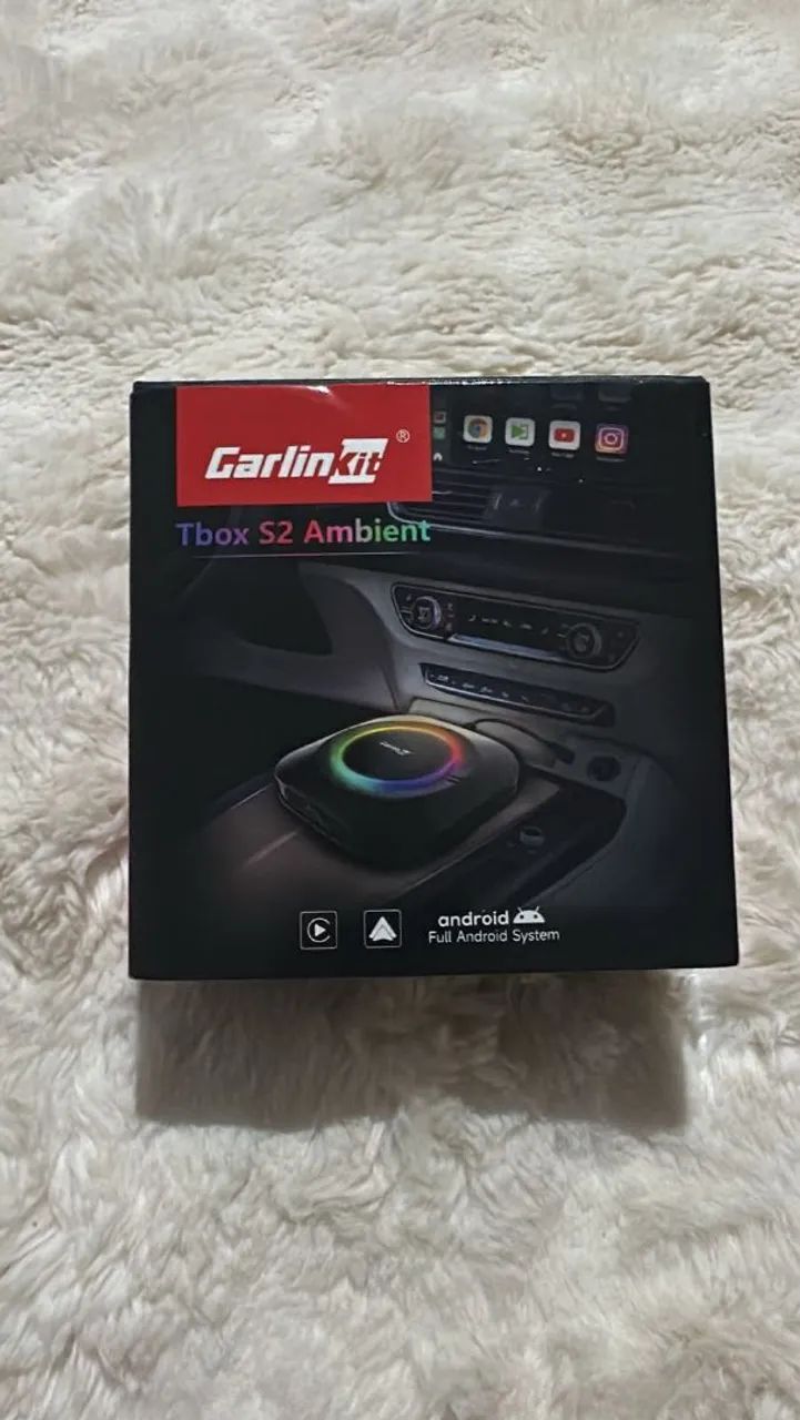 CarlinKit Tbox S2 Ambient 8GB / 128GB - Peças para carros, vans e