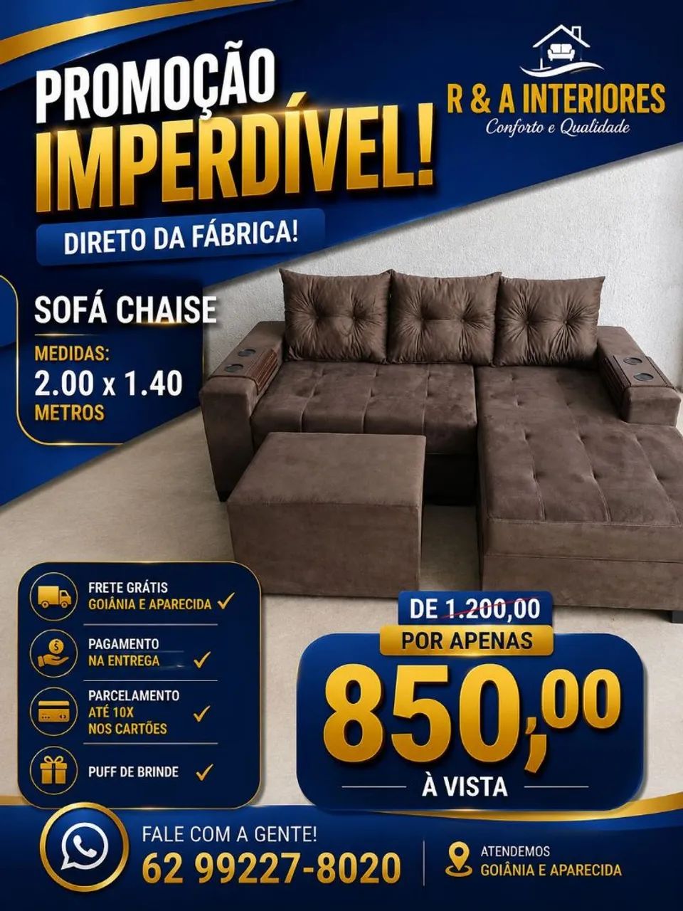 PROMOÇÕES DE SOFA  - Foto 3