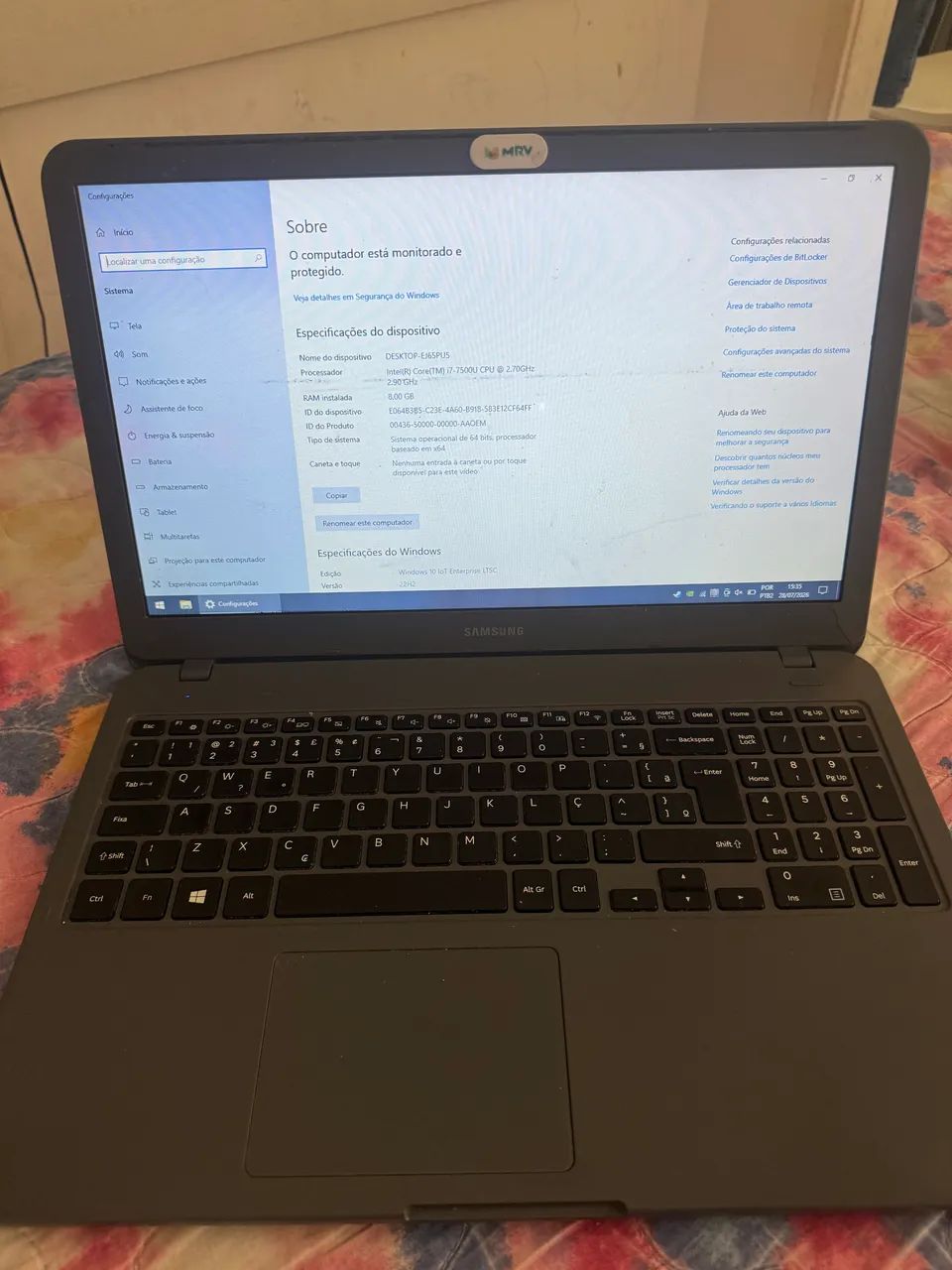 Notebook i7 Samsung  - Foto 2