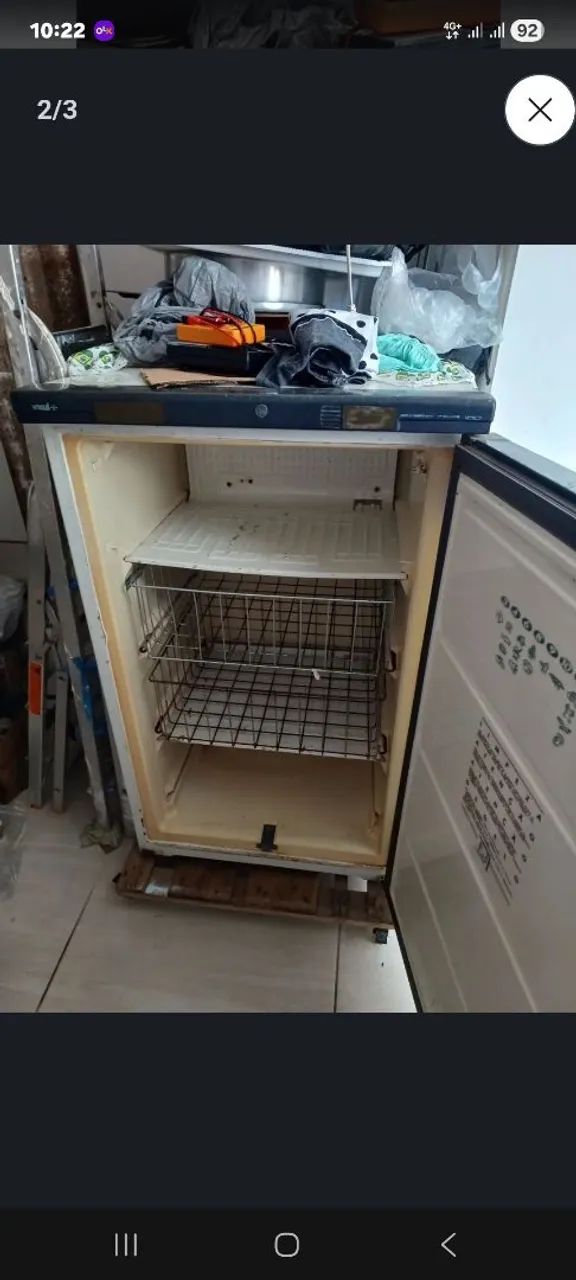 Frezzer vertical 120 litros