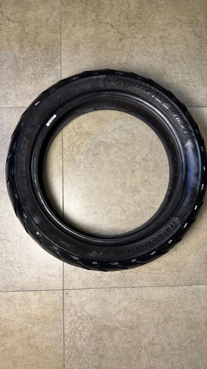 Vendo par Pneus moto meia vida 120/70R19 e 170/60R17 - Foto 7