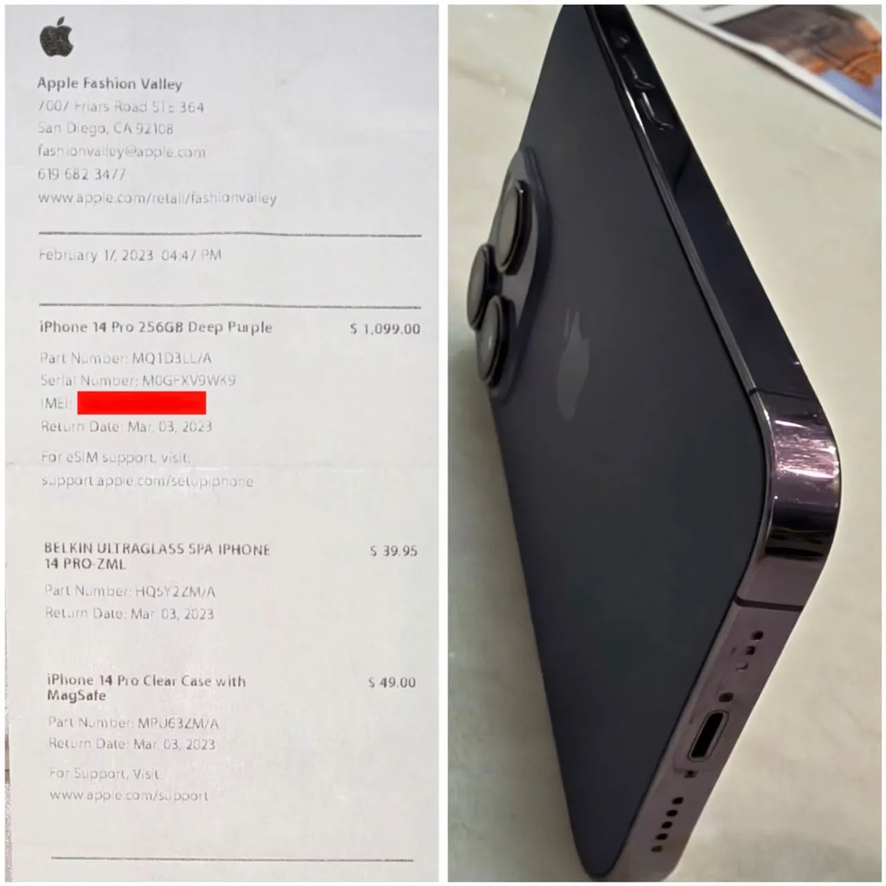 iPhone 14 PRO 256gb Único Dono nota fiscal e caixa - Foto 4