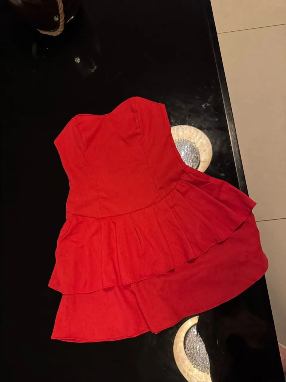 Vestido babado tomara que caia - Foto 2