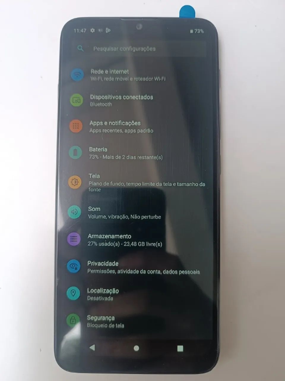Celular Barato Moto E20 32gb + Sd 16gb 2gb Ram - Foto 2