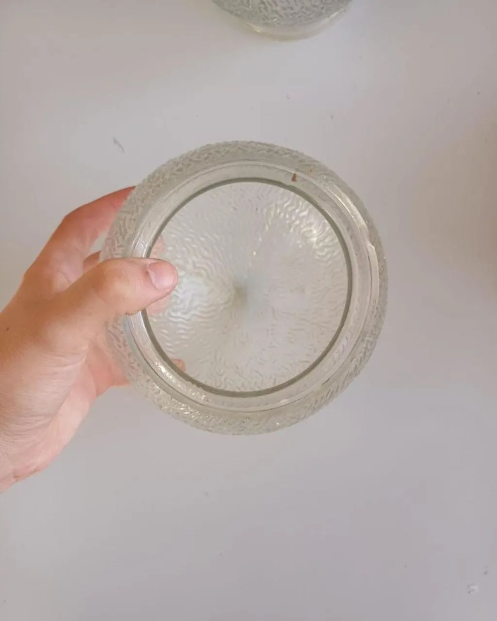 Par de cúpulas de vidro antigas  - Foto 2