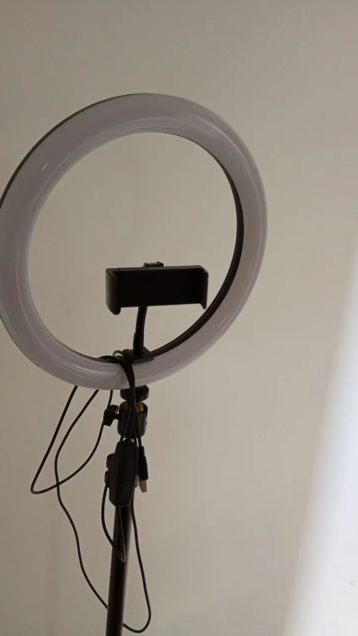 Ring light com triple  - Foto 3