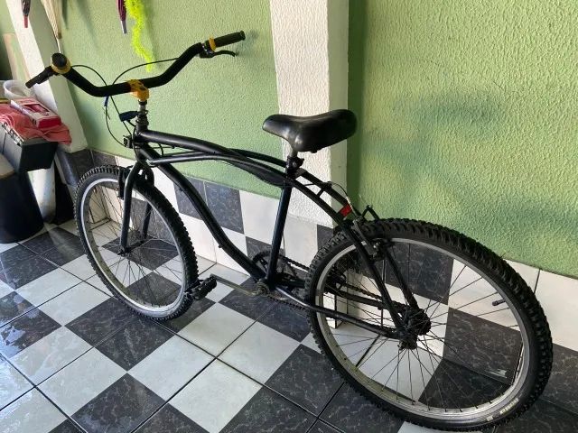 Bicicleta Caiçara Preta - Foto 4