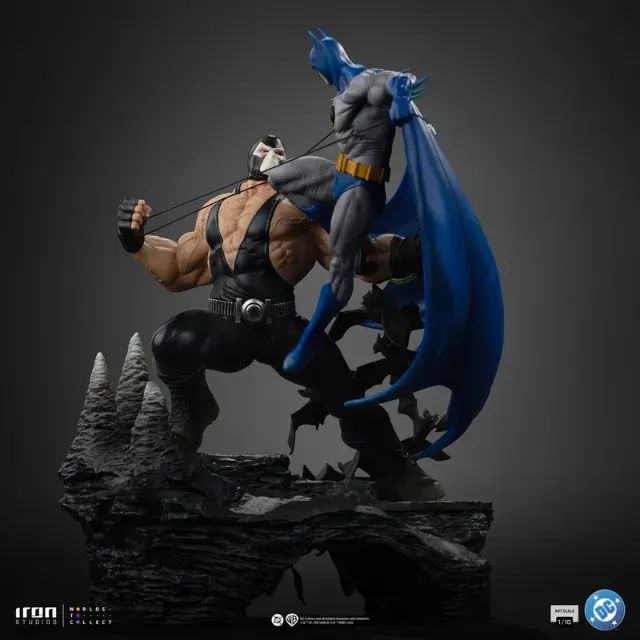 Batman vs Bane 1/10 - Diorama Iron Studios