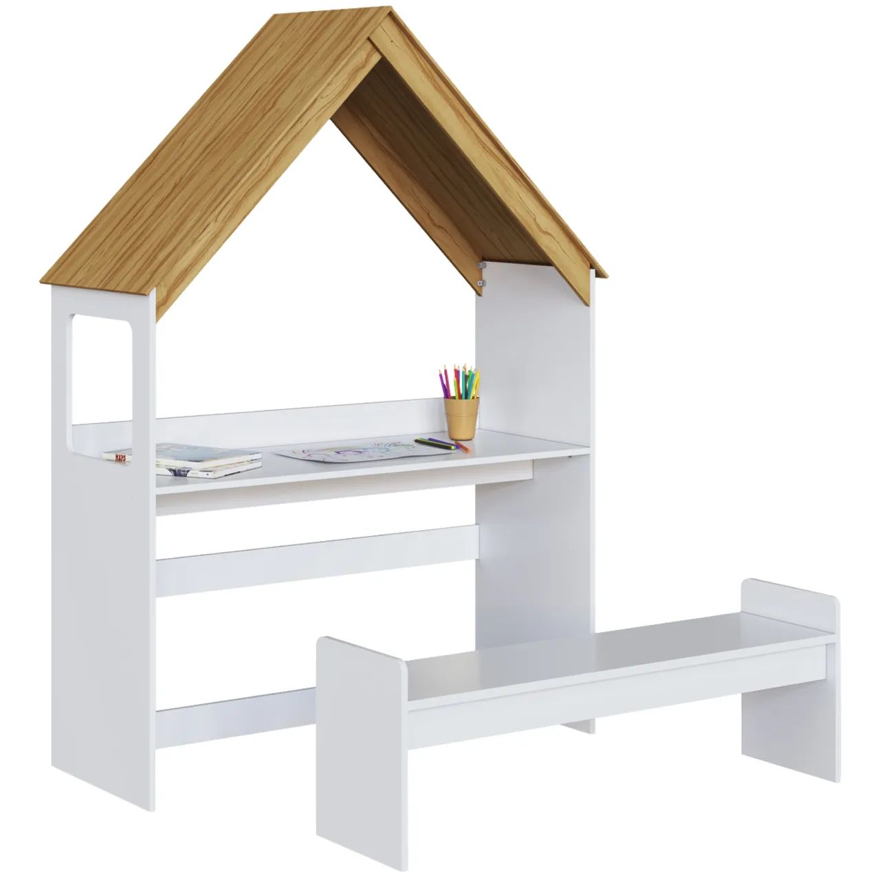 Mesa de estudo infantil/ pronta entrega  - Foto 2