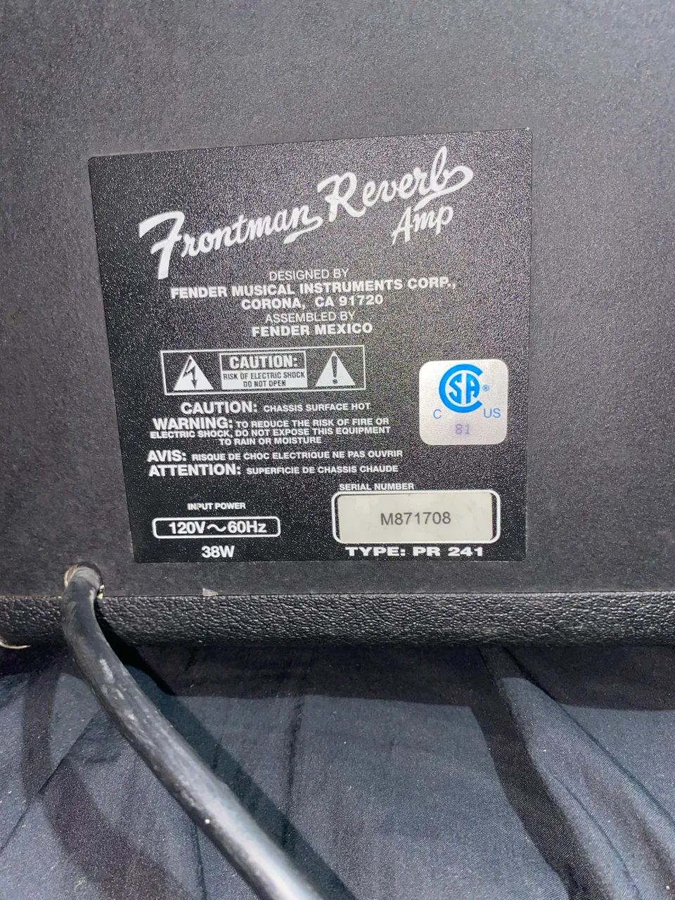 Vendo cubo fender frontman reverbs mexicano - Foto 3