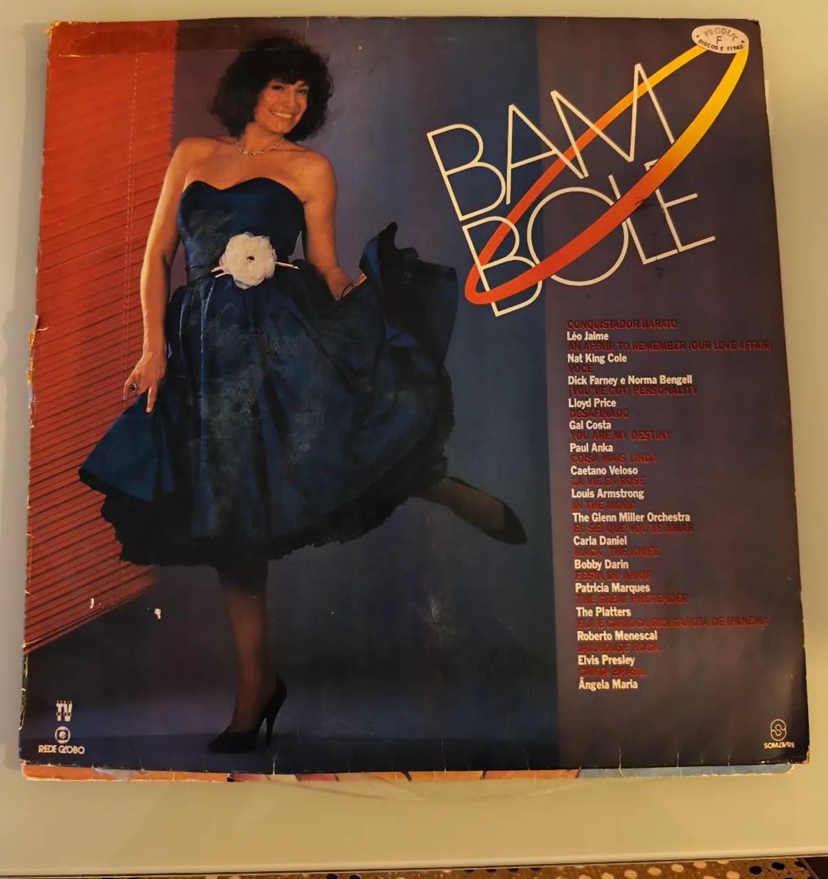 Disco vinil novela bambolê 