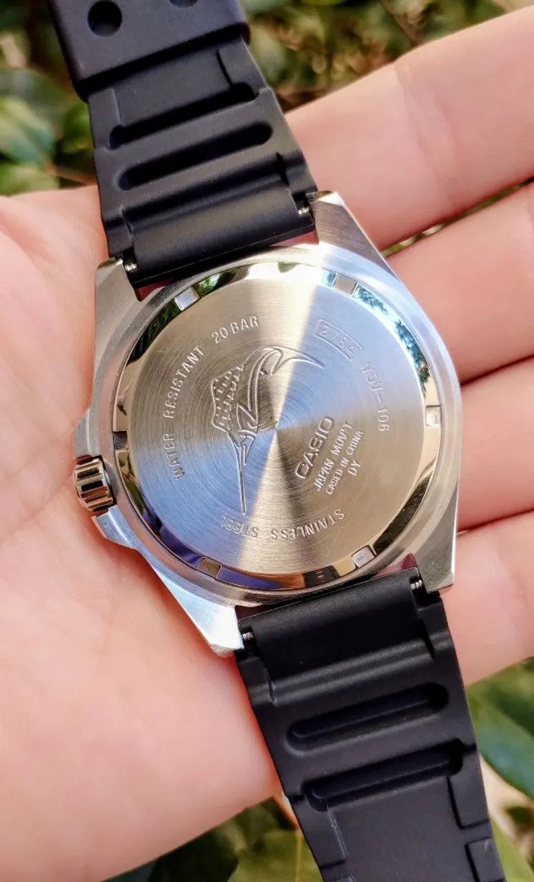 Casio Duro Marlin Mdv106 Azul - Foto 4