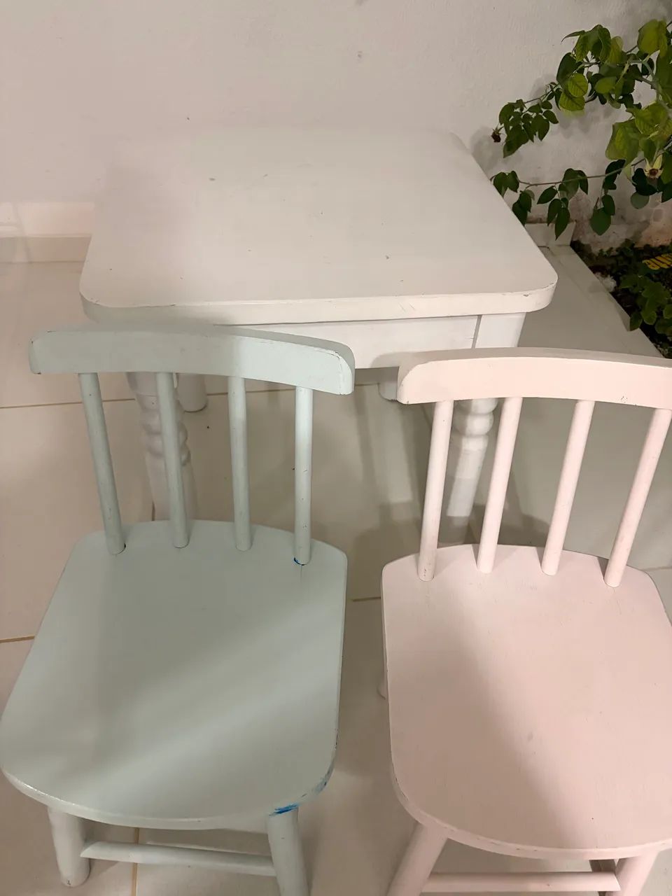 Mesa infantil madeira
