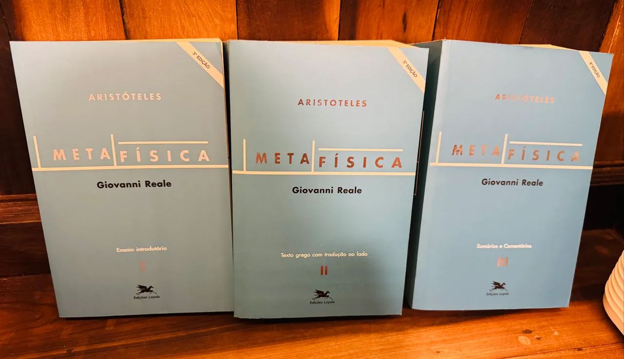Metafísica Aristóteles Giovanni Reale