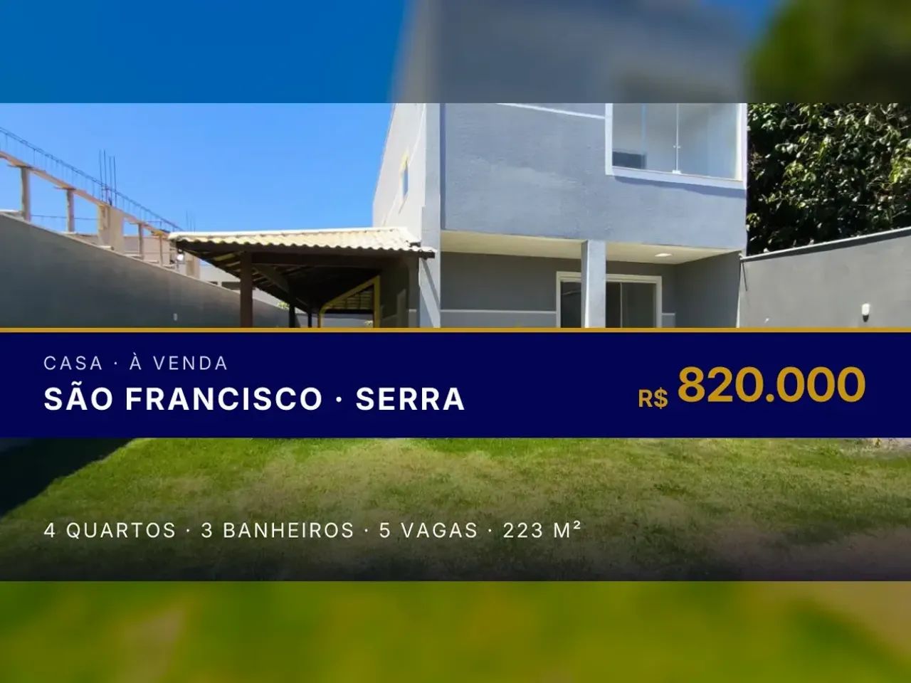 Não Perca! Linda Casa em São Francisco com 4 Quartos e Sala Iluminada
