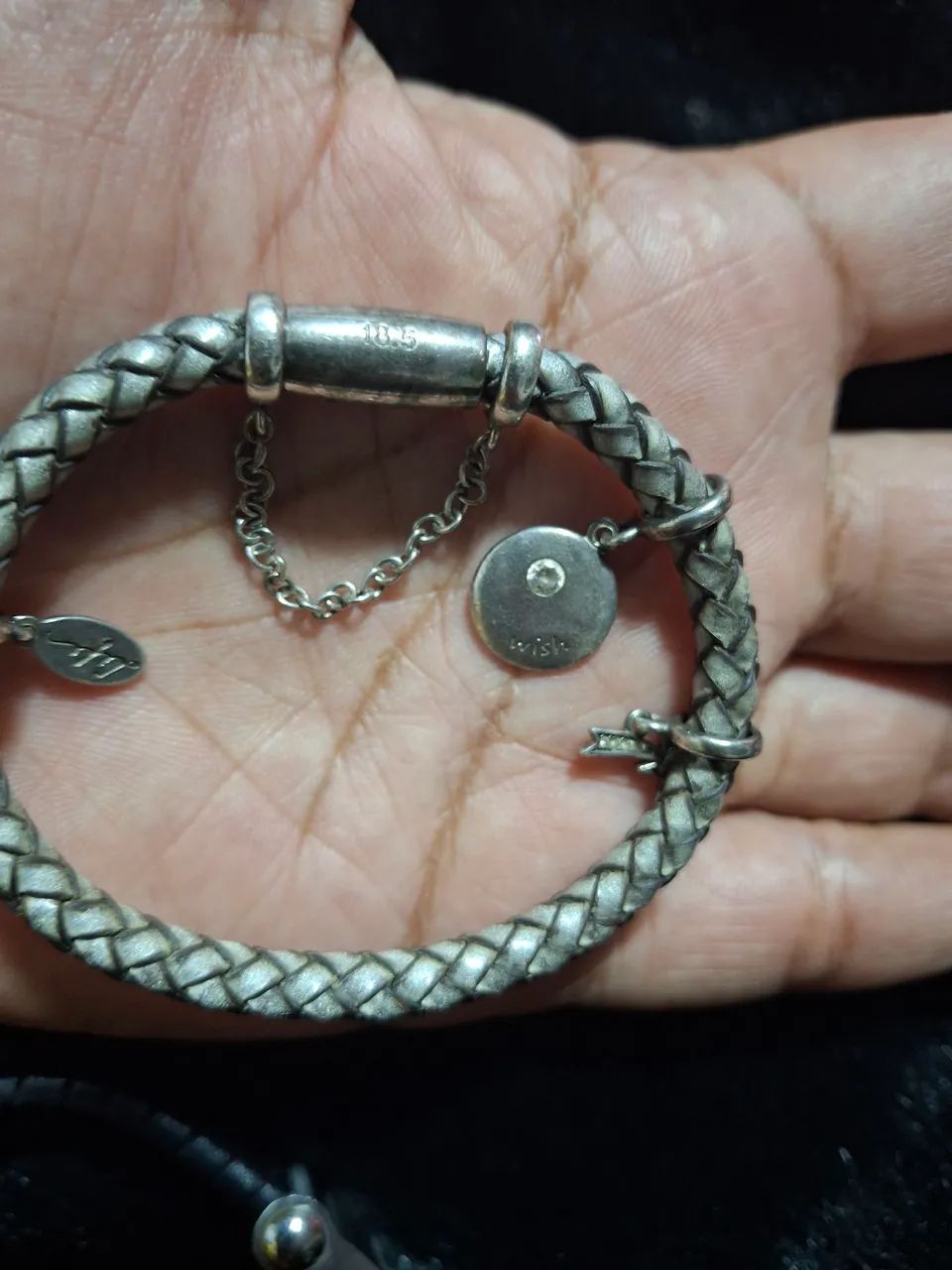 Pulseira em couro vivara life - Foto 4