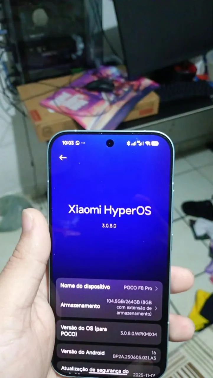 Poco f8 pro 256gb novo - Foto 5