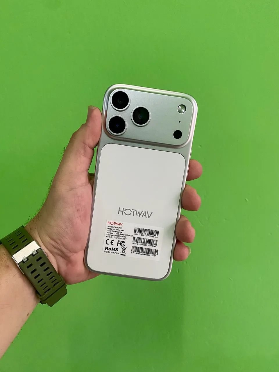 Celular A18 PRO MAX hotwav